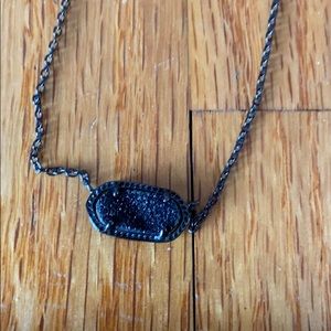 Kendra Scott Jewelry - Black Drusy Kendra Scott Elisa necklace Kendra Scott Jewelry - Black Drusy Kendra Scott Elisa necklace